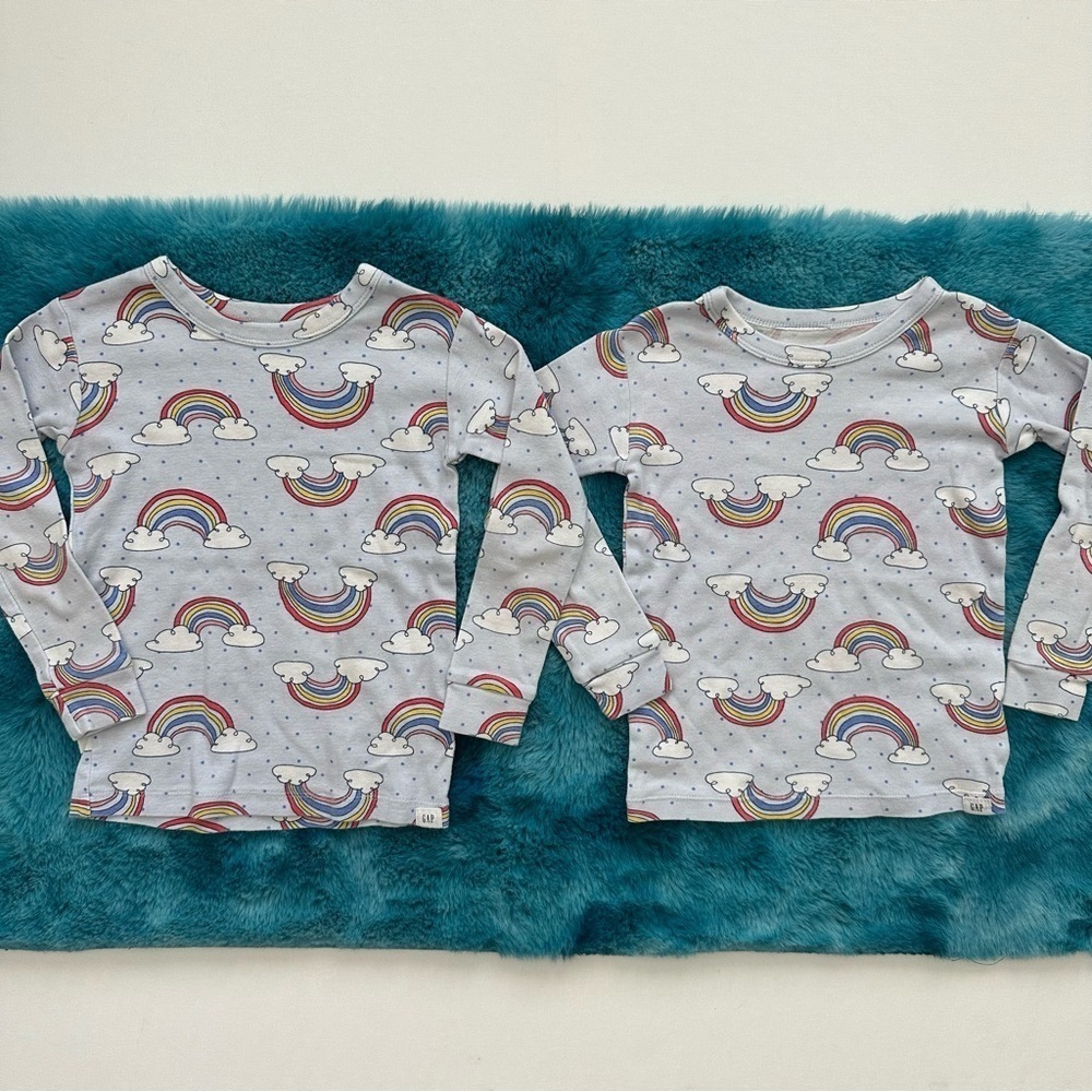Gap Toddler Girl Long Sleeve Paiama Tops Size 4 Years